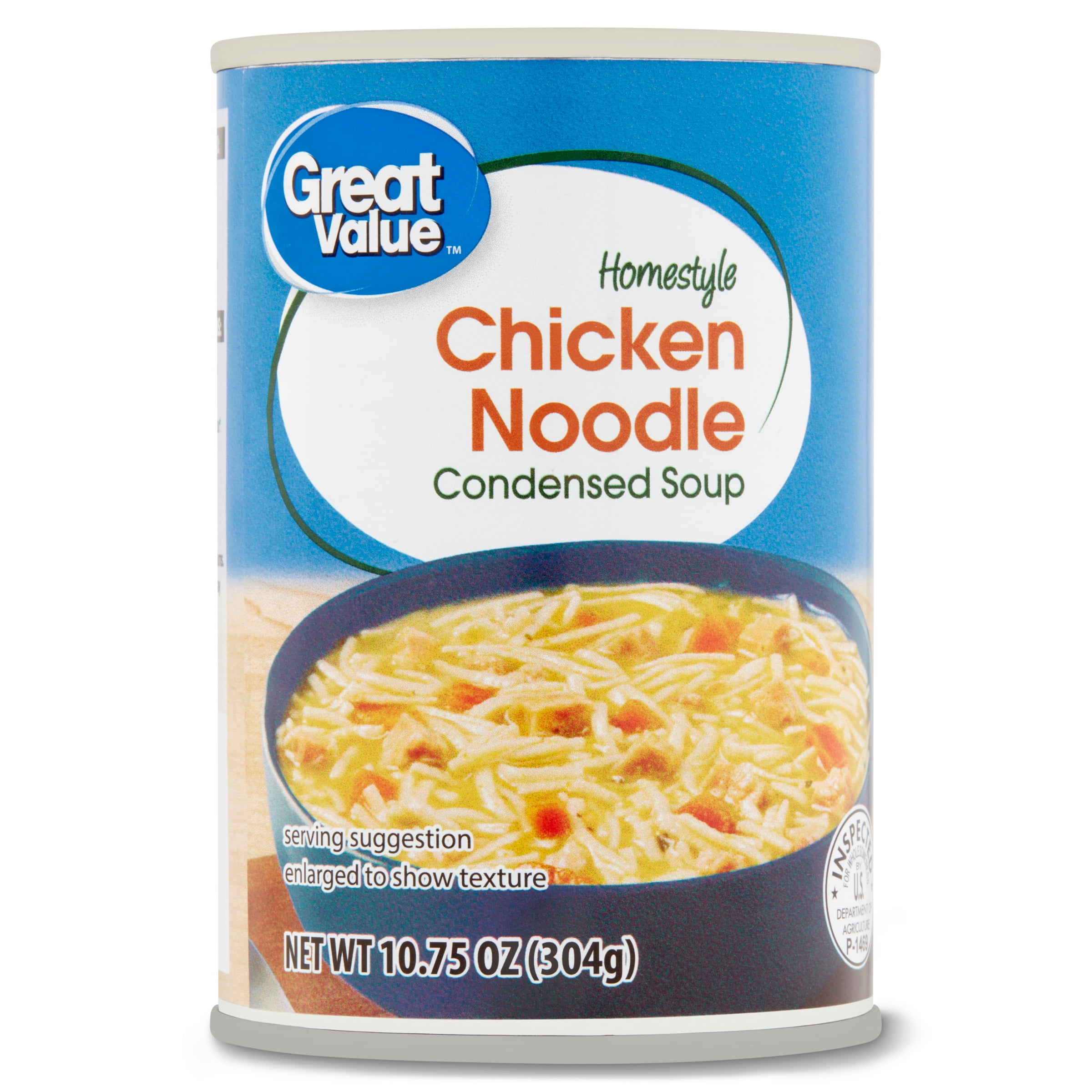 Great Value Homestyle Chicken Noodle Condensed Soup, 10.5 Oz, 1 Pack