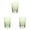 Green, variant on Xingjin Stackable Plastic Cups, 14 Oz Clear Tumbler Cups With Durable Design, PC Plastic Beverage Cups For Home Kitchen And Restaurant Use