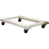 Vestil Manufacturing HDOF-2436-9 Hardwood Dolly Open Deck, 36 x 24 in. 900 lbs