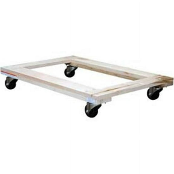 Vestil Manufacturing HDOF-2436-9 Hardwood Dolly Open Deck, 36 x 24 in. 900 lbs