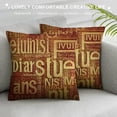 thumbnail image 3 of GOSMITH  Quote Words  Home Decorative Throw Pillow Case Sofa Cushion Cover, 3 of 5