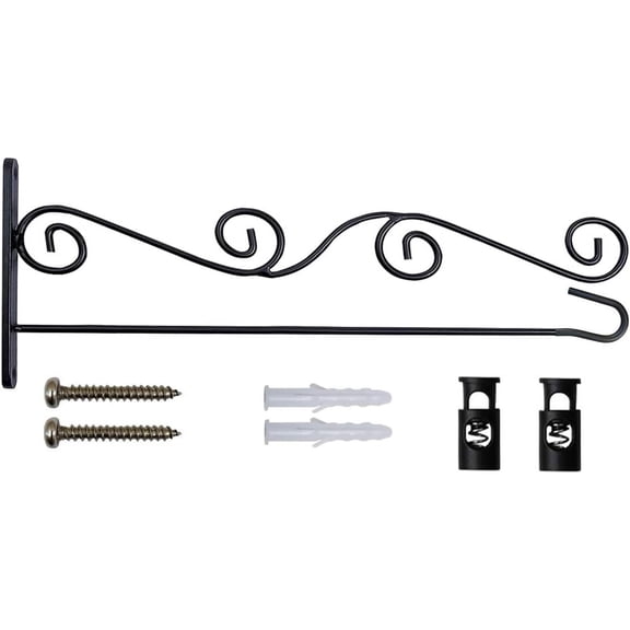 Garden Flag Stand, Wall Flag Holder/Pole with Garden Flag Stopper Powder Coated Waterproof Paint