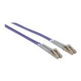 thumbnail image 3 of Intellinet Network Solutions Fiber Optic Patch Cable LC/LC OM4 50/125 Multimode Duplex Violet 3 ft 1 m, 3 of 5
