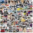 thumbnail image 1 of Initial D Stickers, 100PCs, Aesthetic Movie Vinyl Stickers and Decals, Cute Cool Laptop Water Bottle Stickers, Stickers, 1 of 4