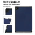thumbnail image 6 of ATOOZ for Galaxy Tab A8 10.5 inch Case,Auto Wake/Sleep Ultra Slim Leather Stand Cover Samsung Tab A8 [SM-X205N/X200N],Dark Blue, 6 of 7