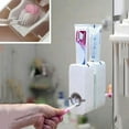 thumbnail image 3 of Cheers.US Automatic Toothpaste Dispenser Toothbrush Holder Stand Squeezer Wall Mount Set, 3 of 4