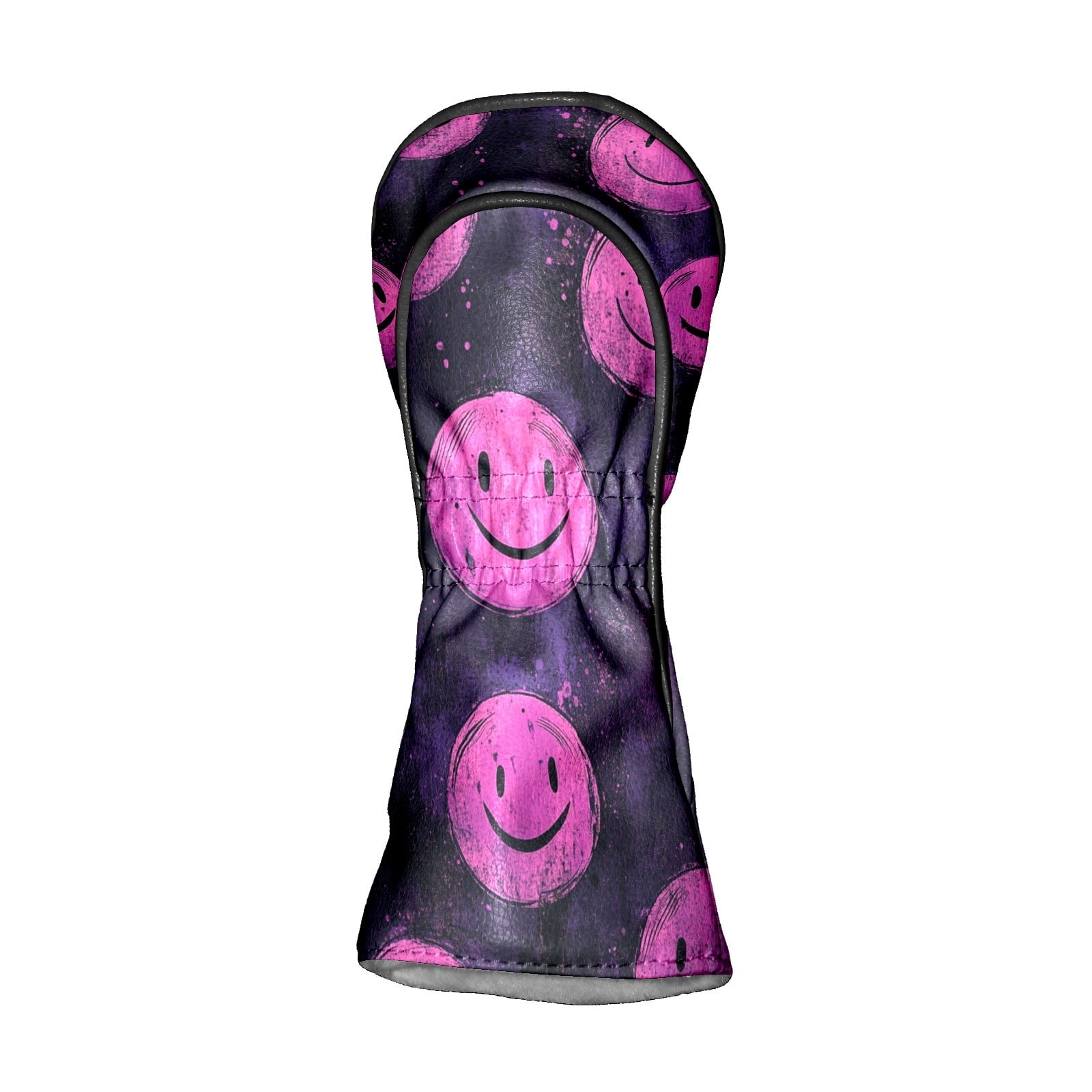Golf Head Covers Interesting Patterns for Driver, Wood & Hybrid, Premium Waterproof PU Leather with Plush Lining, Unique Abstract Golf Gifts