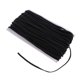 thumbnail image 4 of Cinta elástica de encaje para diademas, lencería, manualidades y costura. Negro, 4 of 7