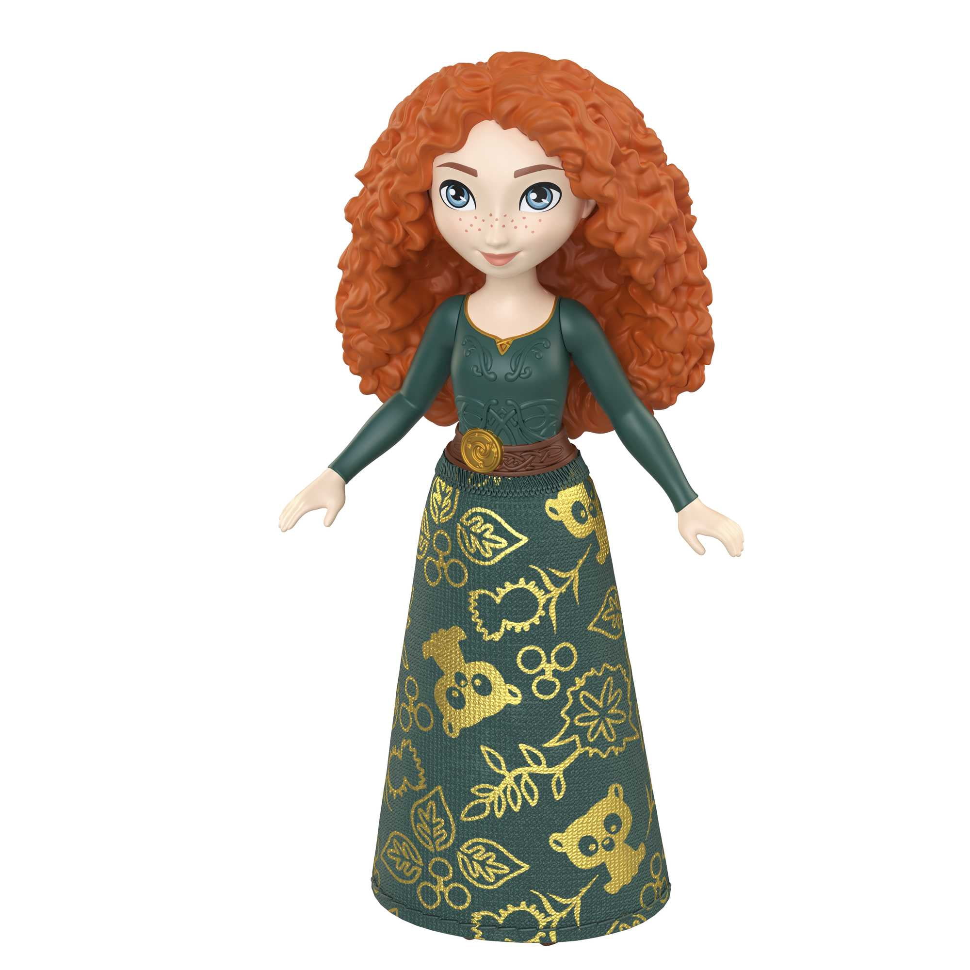 Disney Princess Merida Small Doll, Collectible Disney Toy Inspired by the Movie Brave