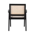thumbnail image 4 of Eivor Modern Arm Chair made of Natural Rattan and wood, 4 of 5