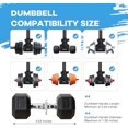 thumbnail image 2 of Dumbbell Converter to Barbell - Convert Dumbbells to Barbell Set, Supports 200 lbs, Easy Grip & Installation - Fits Adjustable Or Dumbbell Handles, Ideal for Home Workouts, 2 of 8