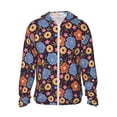 thumbnail image 2 of Lsque Leaves Flower UPF 50+ Lightweight Sun Protection Men's Women's Long Sleeve Shirt, Hoodie Performance -X-Large, 2 of 9