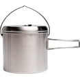 thumbnail image 2 of Solo Stove Pot 4000 Stainless Steel Camping Pot for Outdoor Campfire Great Cookware Equipment for Backpacking Kitchen Bushcraft Survival Gear and Cooking, 2 of 5