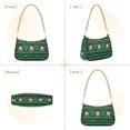 thumbnail image 7 of FORMRS Womens Shoulder Bag with Chain Strap Clutch Purse Cute Tote Handbag, Green Christmas Trees, 7 of 7