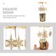 thumbnail image 3 of unbranded Luxury Horse Light Dorado Para Interior Y Exterior En Eventos Especiales, 3 of 8