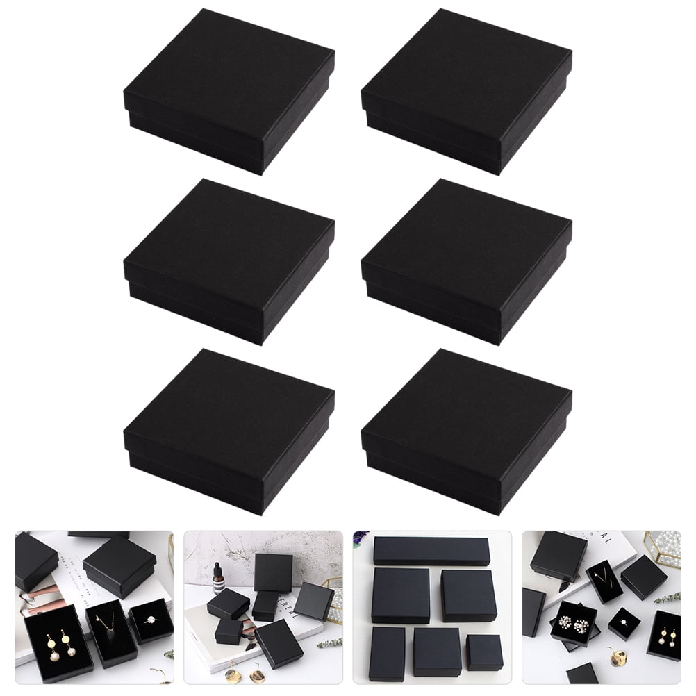 Jewelry gift box 6pcs Jewelry Gift Wrapping Box Portable Earring