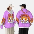 thumbnail image 3 of Rocae Corgi In Sushi Roll Print Breathable Sun Protection Hoodie Quick-Dry Lightweight Long Sleeve Hoodie Unisex Running Sports Shirt, 3 of 9