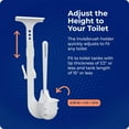 thumbnail image 5 of Squatty Potty Invisibrush Hidden Toilet Brush, 5 of 9