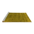 thumbnail image 2 of Ahgly Company Machine Washable Indoor Rectangle Oriental Yellow Industrial Area Rugs, 8' x 12', 2 of 4