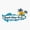 1pcs, variant on Surf City North Carolina Coastal Sticker