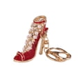 thumbnail image 1 of serony Keychain High Heel Shoe Shape Pendant Handbag Car Key Buckle Ring Shoulder Bag Hanging Ornaments, 1 of 9