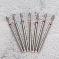 thumbnail image 1 of Nail Drill Bits,Multi Functional Nail Art Manicure Drill Bit Nail Polishing Tool Streamlined Design, 1 of 8