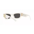thumbnail image 4 of Miu Miu SMU 09WS White/Dark Grey (142-5S0) Sunglasses, 4 of 4