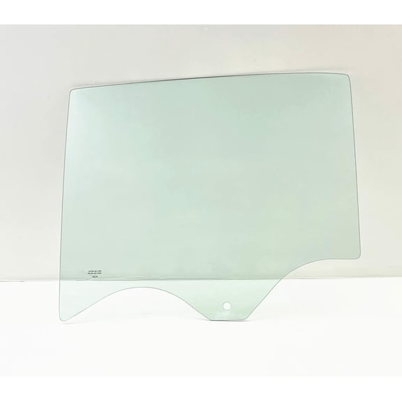 Clear Tempered Driver Left Side Rear Door Window Door Glass Compatible with Chevrolet Equinox 2018-2024 Models