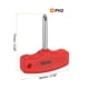 thumbnail image 2 of Destornillador Phillips T-handle PH2 Uxcell #2 Stubby Magnético, Destornilladores de bolsillo CR-V, Rojo, 2 of 7