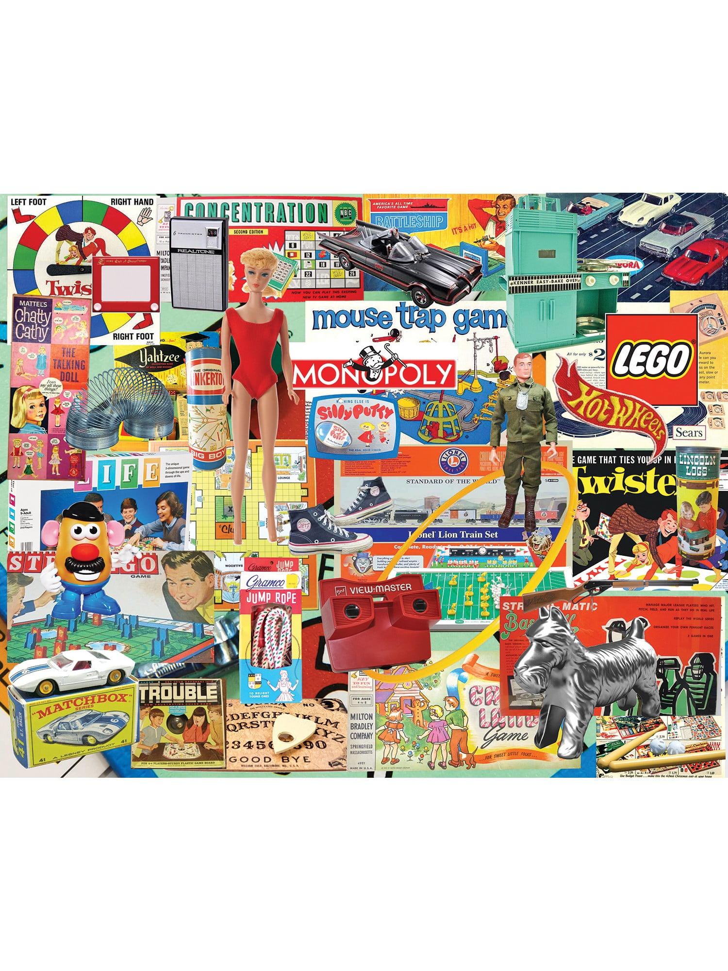 Boomers' Favorite Toys, a 1000piece Puzzle by Hart Puzzles