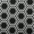 thumbnail image 3 of Design Imports Polyester Cube Honeycomb Black Square, 11"x11"x11", 100% Polyester, Black, 3 of 6