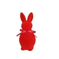 thumbnail image 2 of Tdxkok Figurine de Lapin de Pâques Ornements de Pâques, 2 of 6