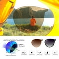 thumbnail image 4 of Joopin Retro Round Polarized Sunglasses for Women Men Classic Vintage Sunnies(Gradient Grey), 4 of 7