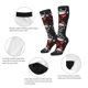 thumbnail image 3 of Balery Skull santa hat Calcetines novedosos Calcetines deportivos Calcetines hasta la rodilla Calcetines de algodón Calcetines originales y geniales, 3 of 6