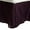 Plum, variant on 300 Thread Count 100% Egyptian Cotton Bed Skirt, 1-Piece Individual Bed Skirt by Blue Nile Mills - Twin