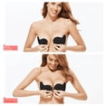thumbnail image 4 of Sujetador invisible con forma de mango con parche en el pecho, velcro, transpirable sin aro de acero, que junta la ropa interior, 4 of 5