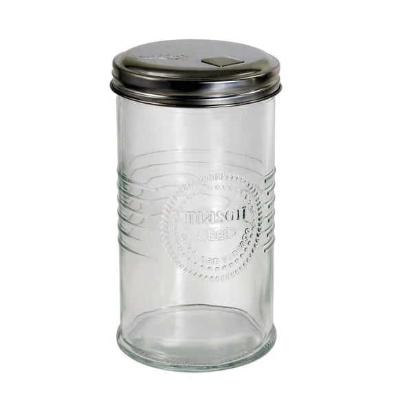 Grant Howard Mason Classics Sugar Shaker – 14 oz Glass Sugar Dispenser