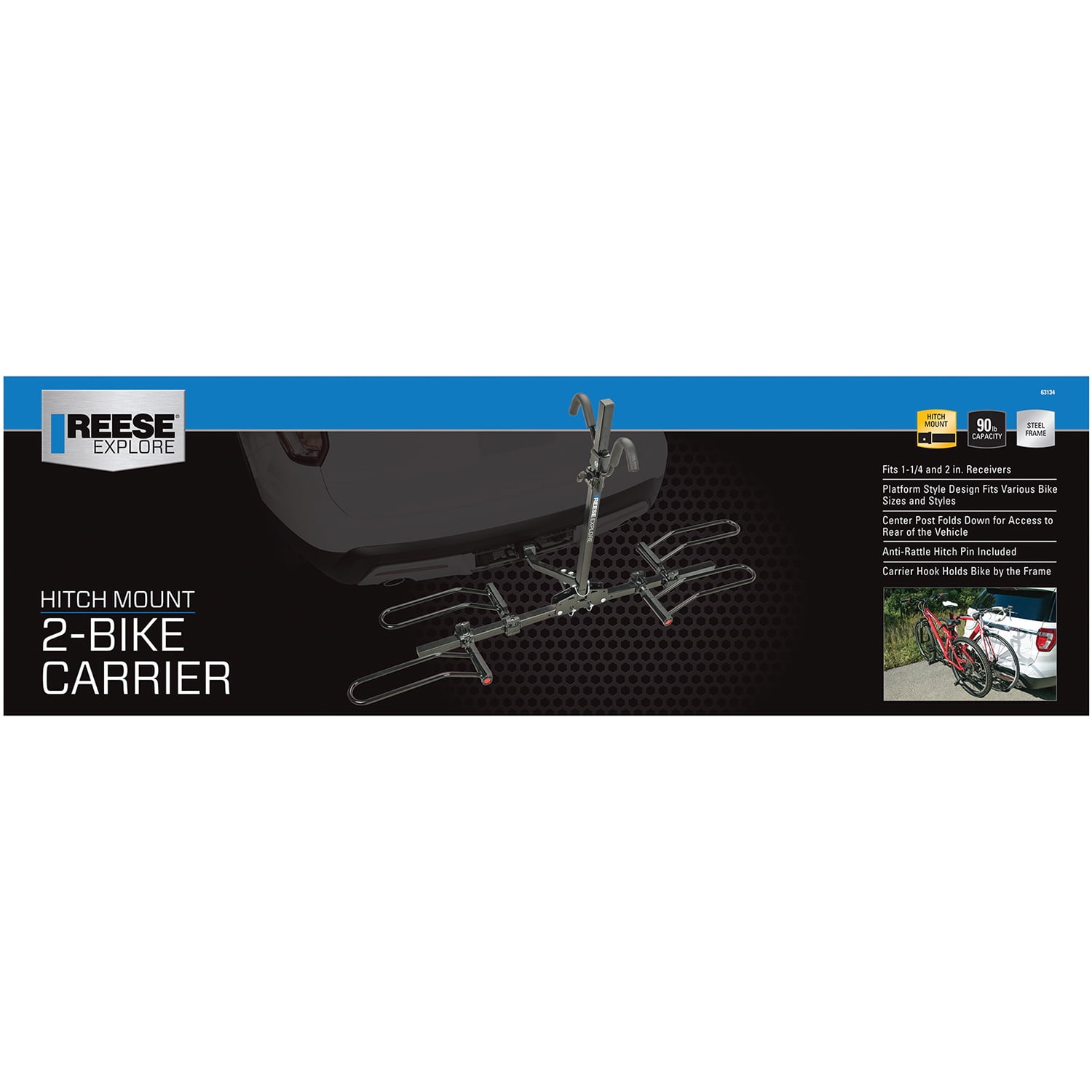 Pro series q slot 2 bike rack sale