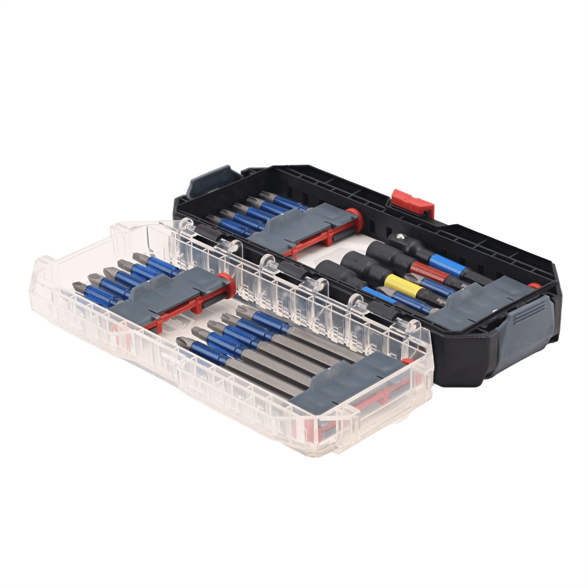 Wiha Tools 24 Piece GoStack TerminatorBlue Impact Bit Set with Nut Setters and Adapter