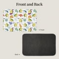 thumbnail image 2 of Pofeuu Orange Green Avocado Print Hem Mat 40x60 - Multipurpose Doormat for Indoor & Outdoor Use - Welcome Your Guests with our Entrance Mat, 2 of 6