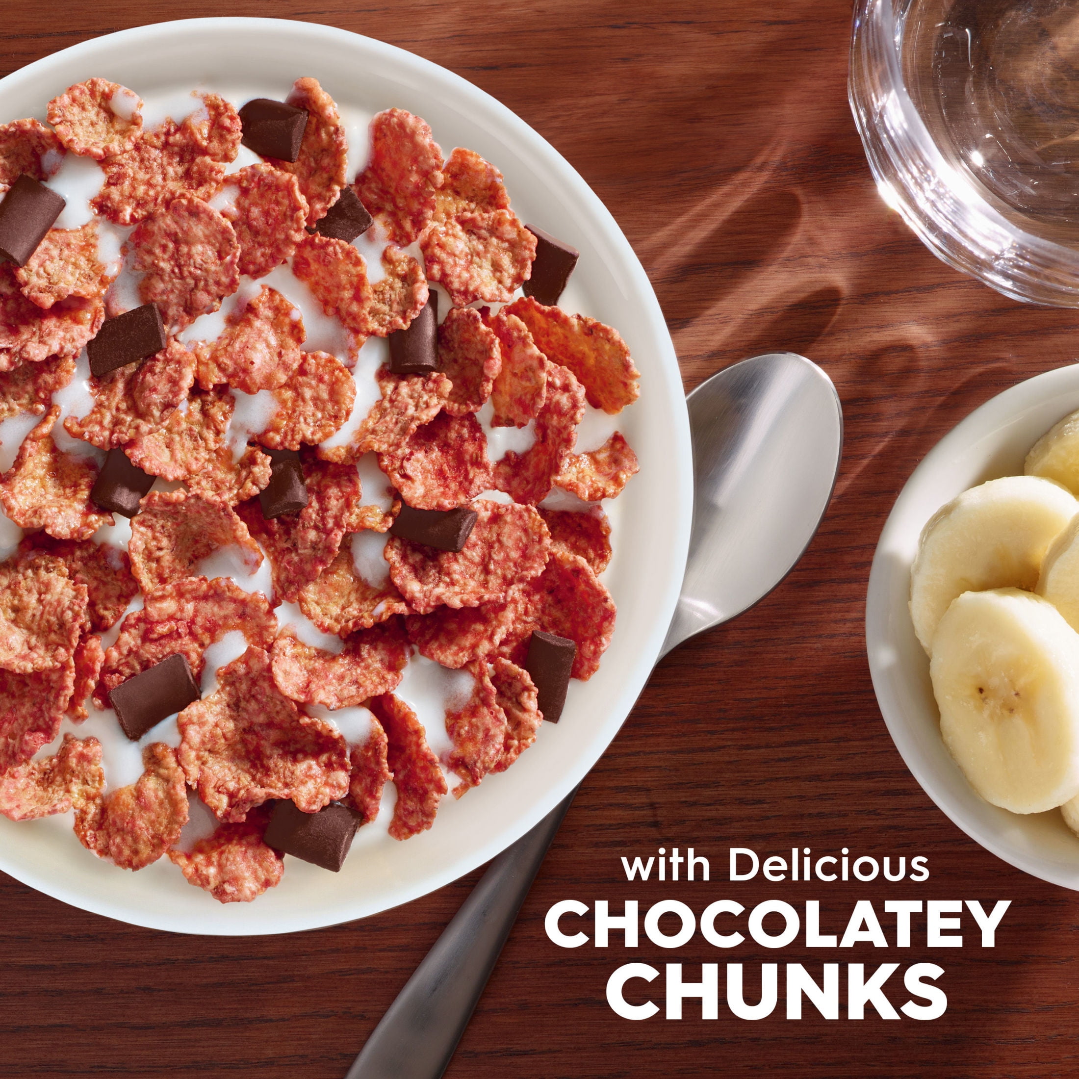 Kellogg's Special K Strawberry Chocolatey Delight Breakfast Cereal, 11 Vitamins & Minerals, Family Size, 16.3 oz