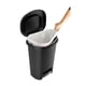 thumbnail image 3 of Bote de basura Rubbermaid Premium Step-on 13 Gal Negro 1843029, 3 of 3