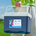 thumbnail image 5 of Summercome Insulated Portable Cooler Box, Hard Cooler with Heavy Duty Handle & Up to 3 Day Ice Retention, Great for Beach, Picnic, Camping, Tailgating, Groceries, Boating, & More (5L, Blue), 5 of 7