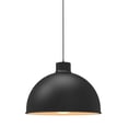 thumbnail image 1 of Lampara de techo colgante decorativo Macaron retro 36 cm de diámetro ilios innova Negro, 1 of 9