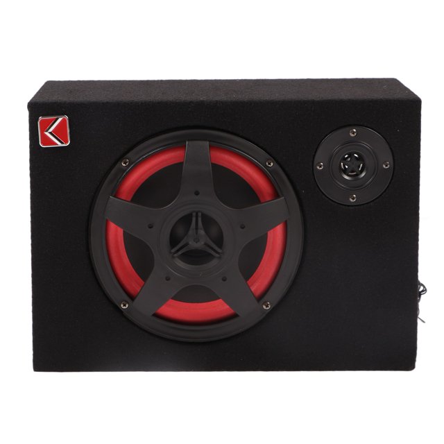 Subwoofer amplificado para automóvil subwoofer para automóvil de 12 V 24 V 350 W para vehículo