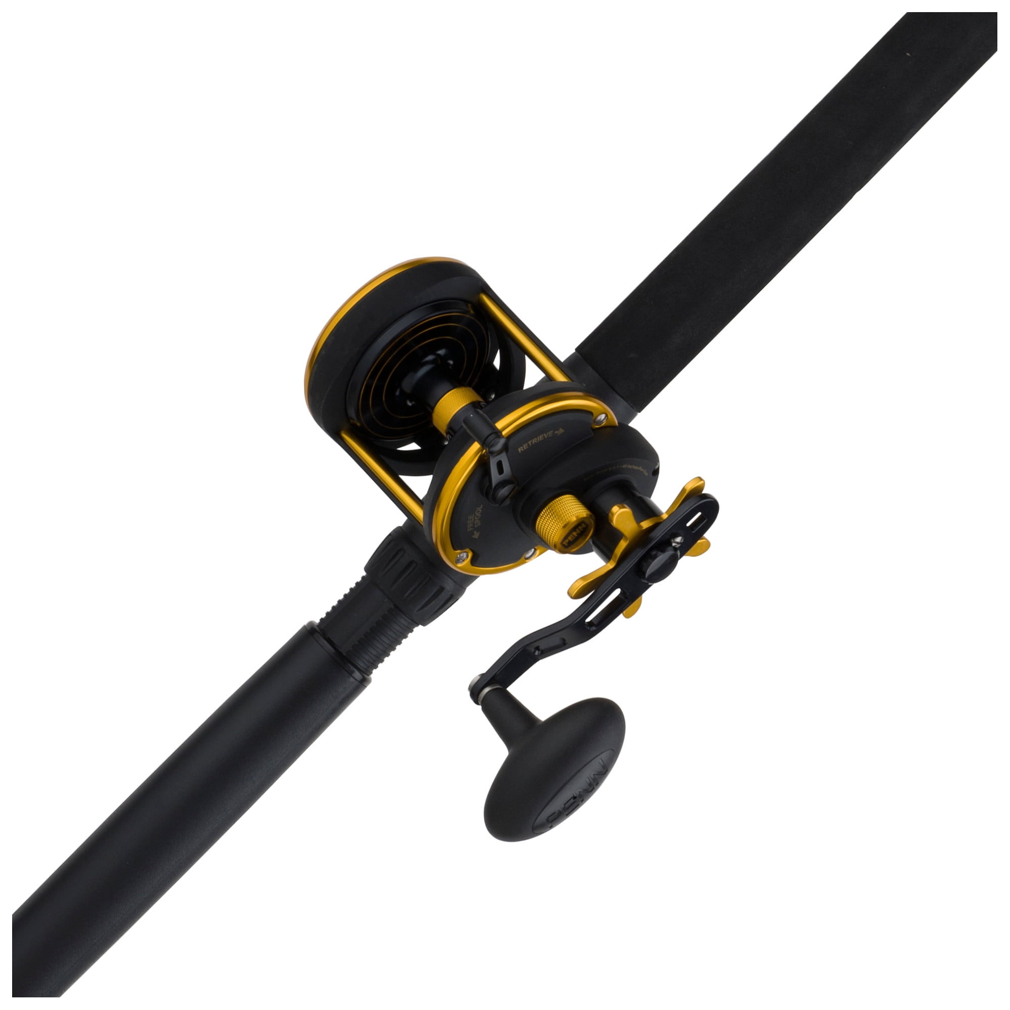 PENN Squall Star Drag Conventional Reel and Fishing Rod Combo Walmart