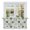 Blue, Cream,Multicolor, variant on Pink Purple Vintage Floral Kitchen Curtain for Berdoom Living Room Cafe 72 Inch Length, Hydrangea Botanical Elegant Tiers Curtains Light Filtering Drapes Window Treatment 2 Panels 52"Wx72"L