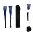 thumbnail image 6 of Almencla Drum Brushes Nylon Wire Brushes Extendable with Handle Convenient Percussion Accessories Gifts for Playing Drum Kit Jazz Drum Blue, 6 of 8