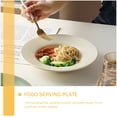 thumbnail image 4 of Deep Plate Ceramic Pasta Plate Western Food Plate Household Pasta Plate Pasta Plate, 4 of 7