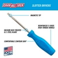 thumbnail image 3 of CHANNELLOCK 3/16 x 8-inch Professional Slotted Screwdriver, Precision Machined with Magnetic Tip & Tri-Lobe Grip, Ideal for Home Improvement, Made in USA (S368H), 3 of 11